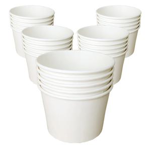 1000ml 종이용기 뚜껑미포함 25개, 전자레인지용기