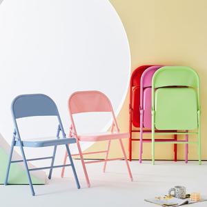[해외] 감성 모던 마카롱 접이식의자 카페 식탁 인테리어 의자 9colors
