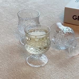 1+1  크리스탈 미니 고블렛 소주잔 술잔 50ml