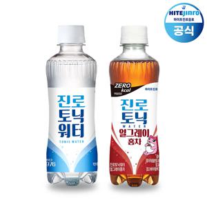 진로 토닉워터 300ml x 12개 + 얼그레이홍차 300ml x 12개