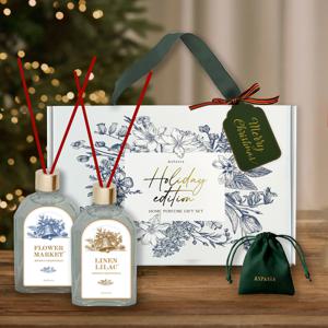 크리스마스 에디션 홈퍼퓸 디퓨저 200ml x 2p + 미니샤쉐 10g 세트