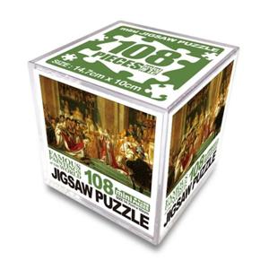 직소퍼즐 명화 풍경 미니 큐브 나폴레옹 1세의 대관식 108피스