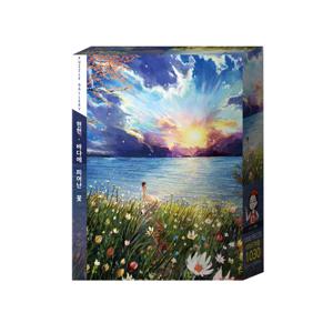 직소퍼즐 풍경 명화 현현 바다에 피어난 꽃 1000피스 PG1030