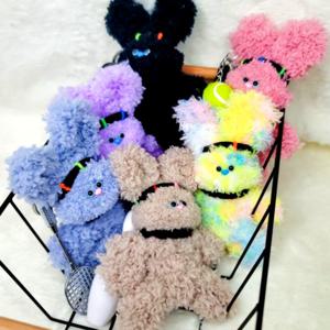 스토츠모루 인형 키링 스포츠 테니스 골프 배드민턴 야구 커플 키링