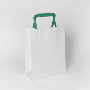 선물용 베이커리 포장용 일상 종이 손잡이 쇼핑백 50장 / 2size