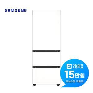 [렌탈] 비스포크 김치플러스 3도어 김치냉장고 313L 에센셜화이트 RQ33DB74B1EW