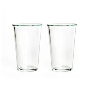 2p 세트 샤이닝 텀블러 380ml (RC 107) 물컵 유리컵 유리잔