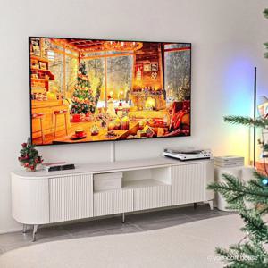 30조 한정/ 템스 라운드 템바보드 세라믹 서랍 높은 거실장 2000