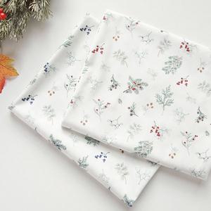 면20수평직 겨울 크리스마스 감성 홈파티 장식 원단 천 패브릭 식탁보 DIY-문그로우 2종