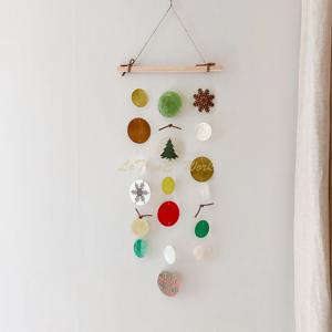 로또네미술관 모노크리스마스 아트 자개모빌 만들기키트 DIY