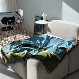 패브릭 포스터 담요 행잉 빈티지 블랭킷 3designs 쇼파담요 쇼파커버 벽꾸미기 베드러너