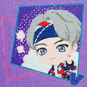 DIY 보석십자수 타이니탄 MAGIC DOOR 뷔 25x25