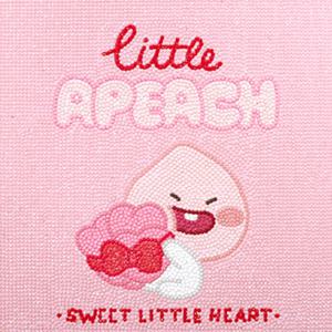 DIY 보석십자수 카카오프렌즈 스위트하트 어피치 25x25