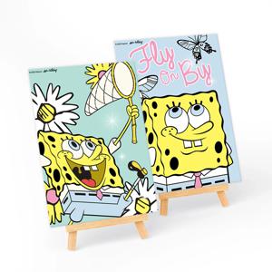DIY 보석십자수 스펀지밥 시리즈 나비 13x18