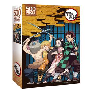 직소퍼즐 귀멸의칼날 탄지로 일행 500피스