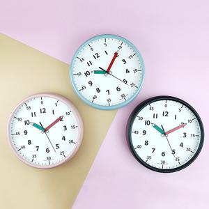 255파이 메탈 어린이 시계공부 무소음 국산 벽 시계 B형 교육용 아이방 인테리어 학습용