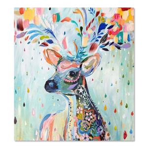 보석십자수 패브릭형 신비의 사슴 50x65