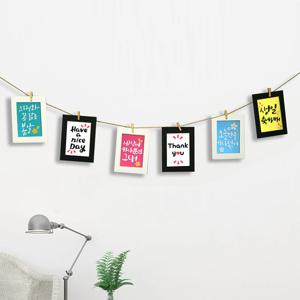 보석십자수 캘리그라피 가랜드 생일축하 홈파티 장식