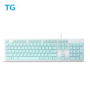 TG-K500U 아이솔레이션 저소음 유선 USB 키보드 민트