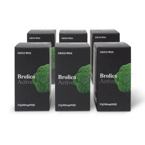 액티브 브로콜리 영양제 27g(300mg*90입)*6개 6개월분