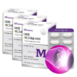 파워 마그네슘 400 60정*3팩