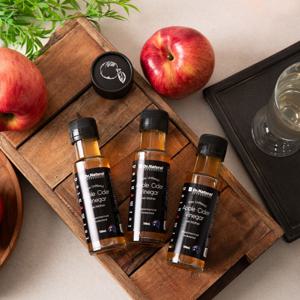 4년숙성 호주 100% 유기농 사과 명품 애사비 애플사이다비니거 100ml x3병