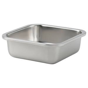 IKEA 365+ 오븐용기 밧드 트레이 사각 600ml (스테인리스)