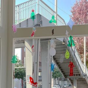 아크릴썬캐쳐 산타 크리스마스모빌. Christmas 모빌 데코 크리스마스선물 파티