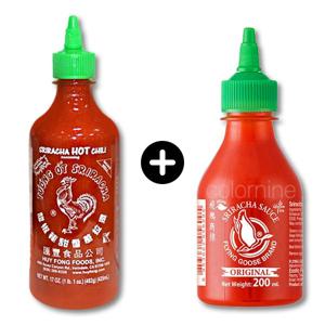 후이펑 스리라차 소스 481g + 플라잉구스 스리라차 소스 200ml  매콤한맛 핫칠리