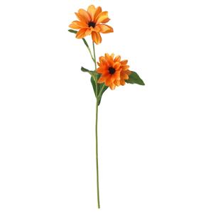스뮈카 조화꽃 인조식물 데이지 오렌지 55cm