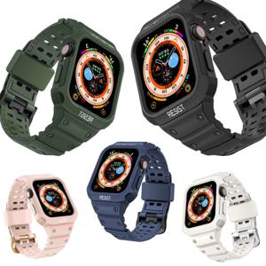 애플워치 지샥 스트랩 풀커버 일체형 케이스 밴드 쥐샥