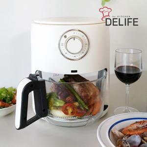 조리과정이 한눈에 보이는 글라스 오븐 에어프라이어 3.5L