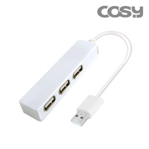 UH1176 USB 3.0 + USB 2.0 콤보 4포트 허브(화이트)