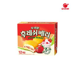오리온 후레쉬베리 딸기 336g