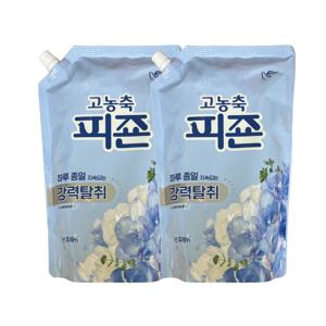 고농축 섬유유연제 오션후레쉬 리필 1.6L x 2개
