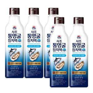 통영굴 참치액 500g*5개