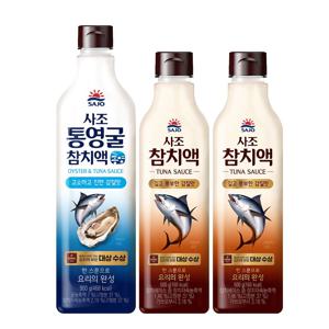 사조참치액 500g*2개 + 통영굴 참치액 900g*1개