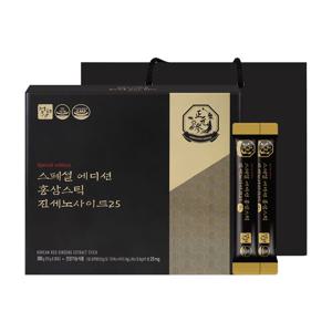 스페셜 에디션 홍삼스틱 진세노사이드25 1박스 30포