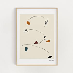 키네틱 모빌 추상 그림 감성 인테리어 그림 액자 아트 포스터