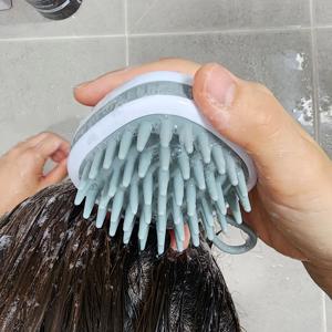 실리콘 두피마사지 샴푸 브러쉬