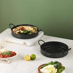 온소 가뜬한 IH 볶음팬/닭갈비팬 (26cm/28cm) 인덕션 가능