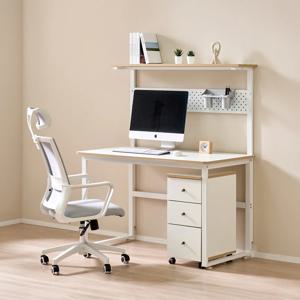 사일 내추럴 사무용 선반 책상세트 1200 (의자 미포함)