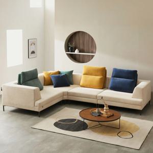 베니시모 아크 아쿠아클린 기능성 패브릭 국내제작 소파 코너형 컬러변경가능 주문제작가능