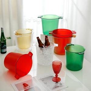 컬러풀 맥주 샴페인 와인 칠러 얼음통 아이스버킷 12L