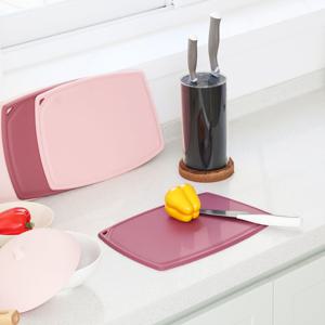 더더 실리콘 도마 안심 플래티넘 양면 항균 이유식 도마 8T 중 35cm