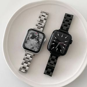 애플워치 11 10 9 8 7 SE 3 스트랩 슬림 메탈 쥬빌레 밴드 WBA-0732