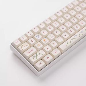 낙서 커스텀 영문/한글각인 키캡 XDA PBT 한무무 앱코 다얼유 기계식 키보드키캡