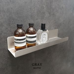 스테인레스 벽선반 일자선반 배수홀 샴푸정리대
