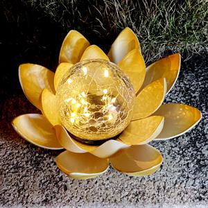 연꽃 크레쉬볼 태양광 정원등