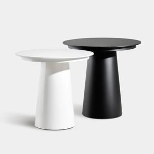 첼로 포세린 세라믹 원형 식탁테이블 2인용 800